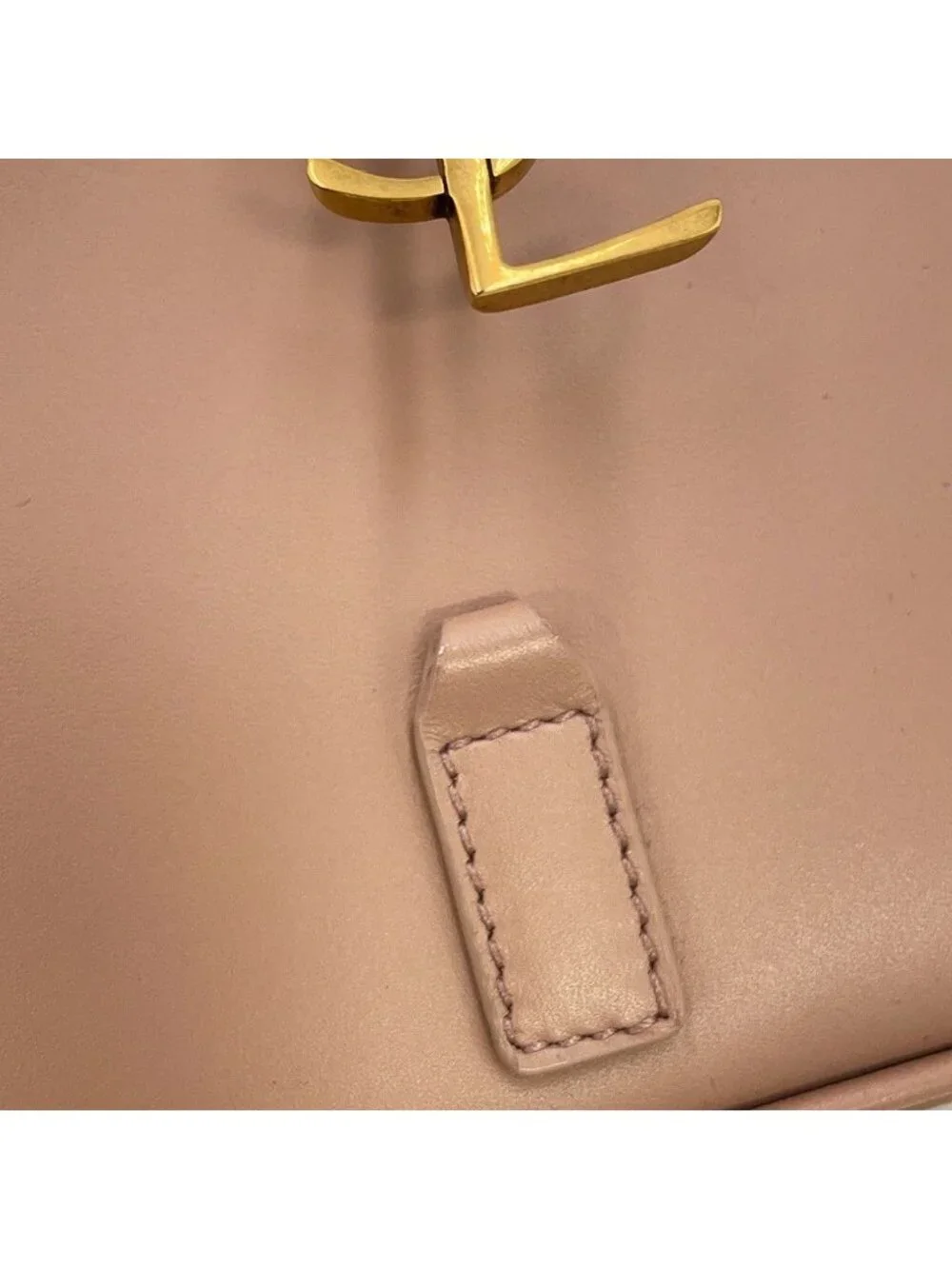 Saint Laurent Paris Handbag le 5 a 7 Mini Hobo Leather